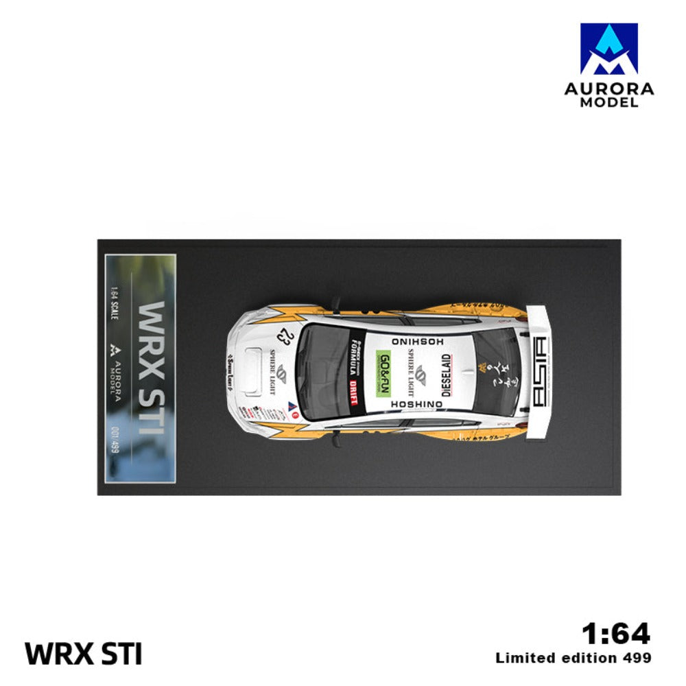 [Preorder] Aurora Model 1:64 Subaru WRX STI - Lightning Livery #23