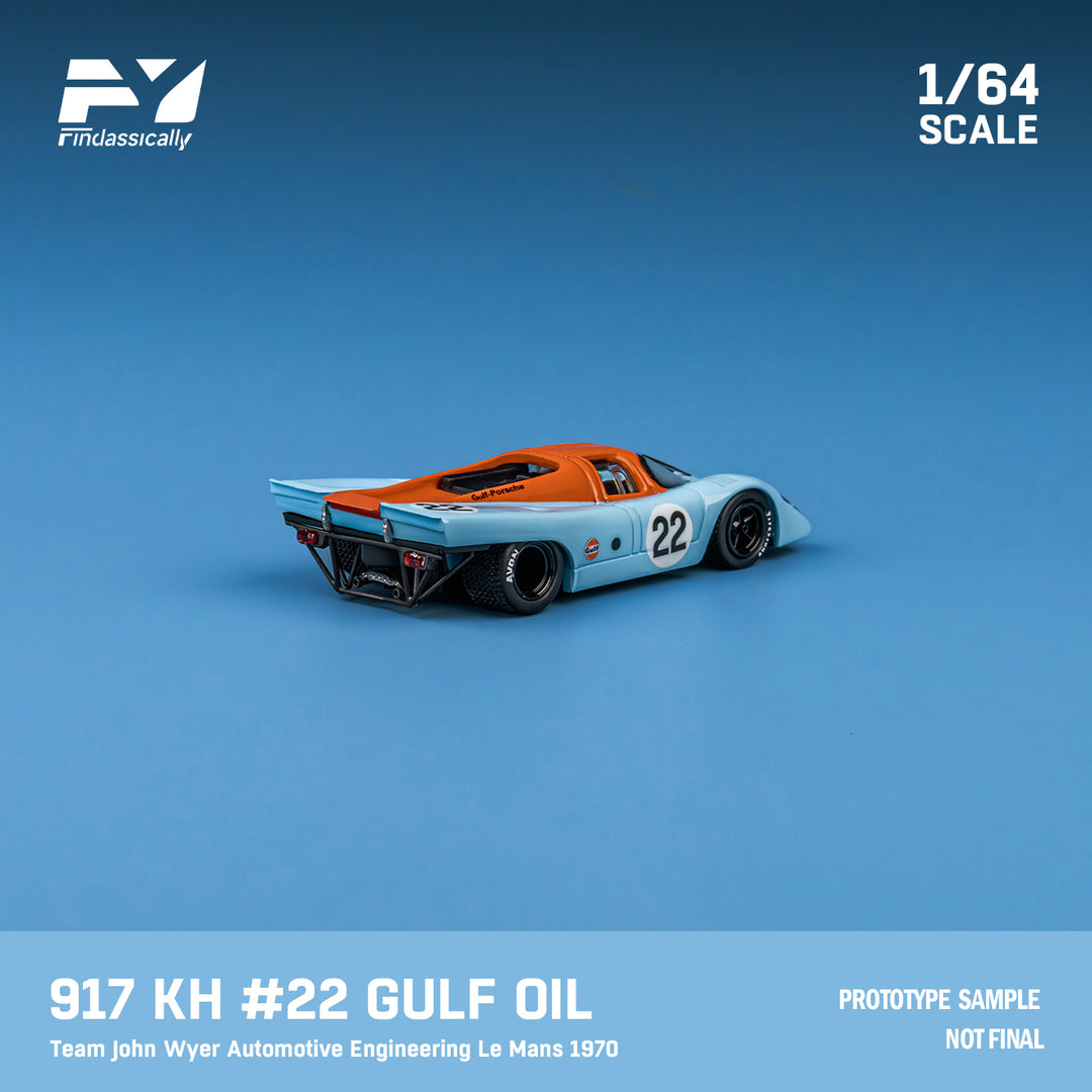 [Preorder] Finclassically 1:64 Porsche 917K  Gulf - Team John Wyer Automotive Engineering (3 Versions)