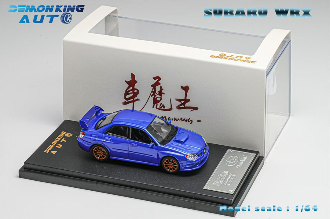 [Preorder] DEMON KING AUTO 1:64 SUBARU WRX STI Baby Driver (3 Colours)