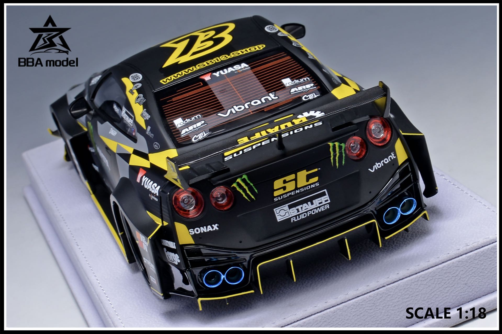 BBA model 1:18 Nissan GTR 35GT-RR LBWK Limited Edition (5 Versions