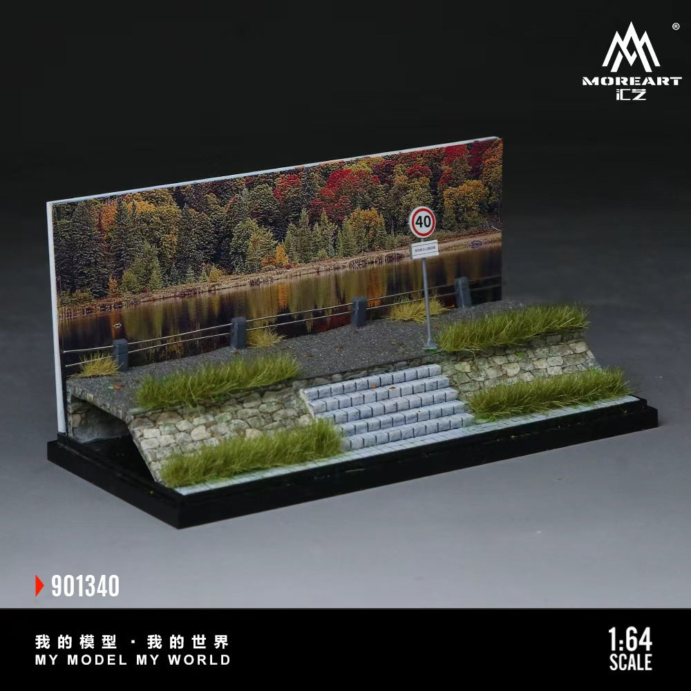 Preorder] MoreArt 1:64 The Water-side village Road MO901340