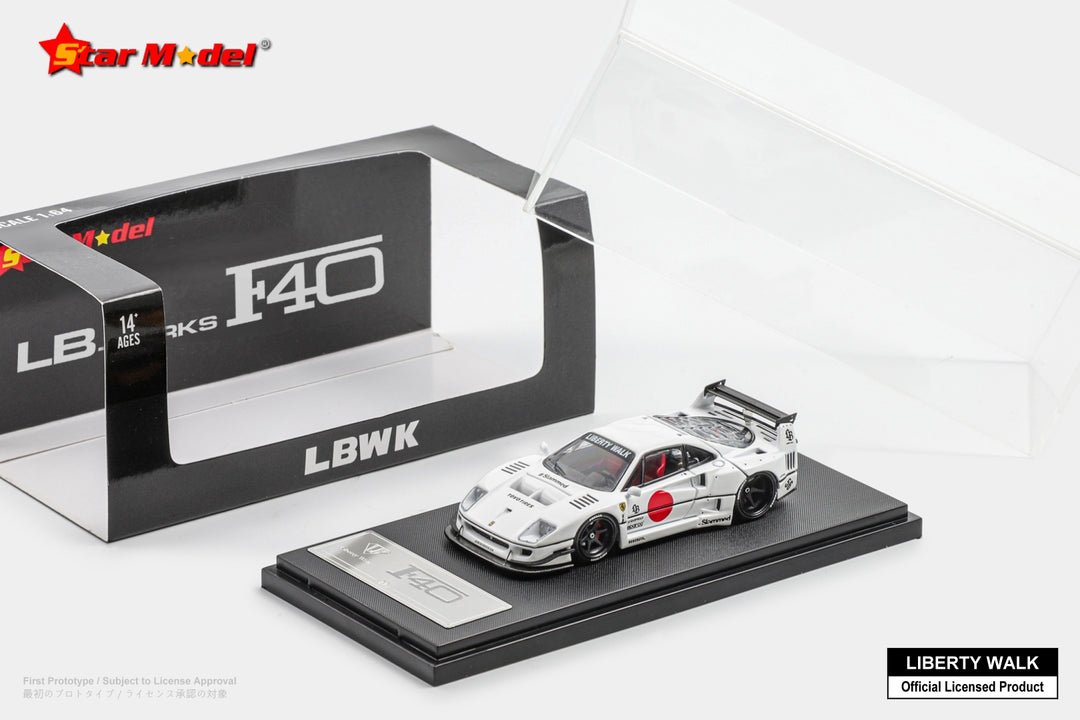 [Preorder] Star Model 1:64 LB-Works Ferrari F40 (4 Versions)