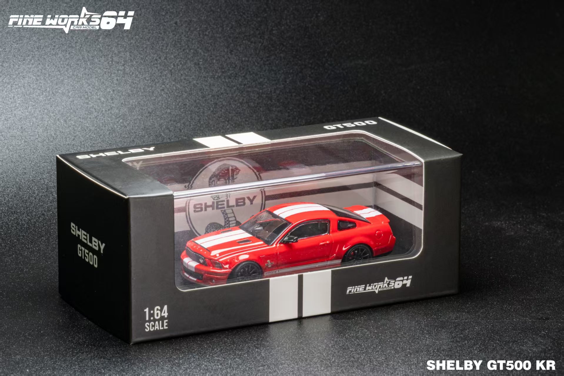 Preorder] Fine works64 1:64 Ford Shelby GT500 KR 2008 (2 Colours