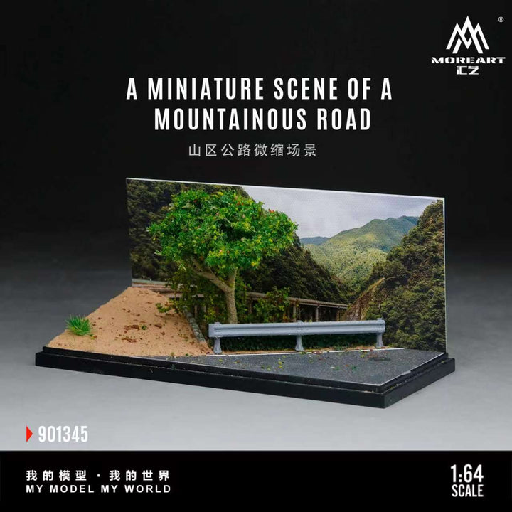 [Preorder] MoreArt 1:64 A MINIATURE SCENE OF A MOUNTAINOUS ROAD MO901345