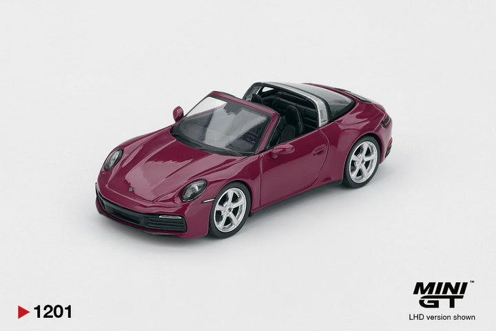 [Preorder] MINIGT 1:64 Porsche 911 (992.1) Rubystone Red Set MGTS0021