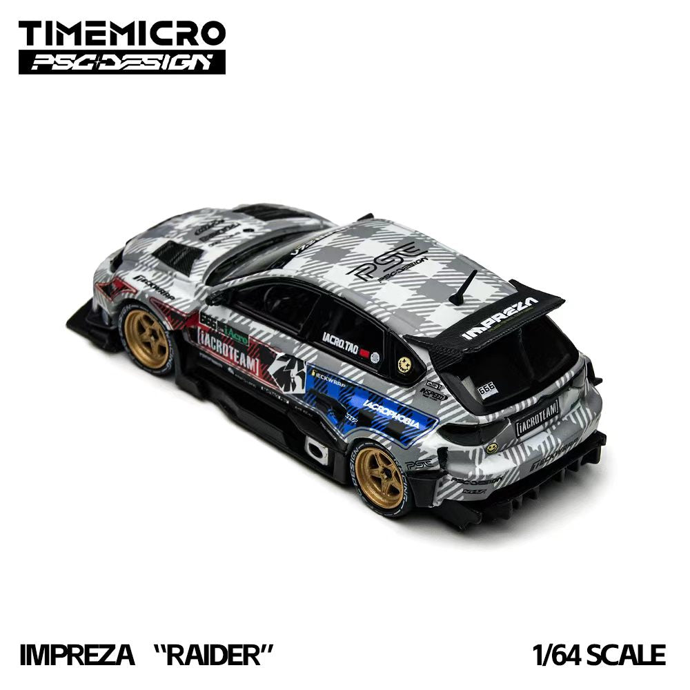 [Preorder] TimeMicro × PSC DESIGN 1:64 Subaru IMPREZA "RAIDER" TM648302