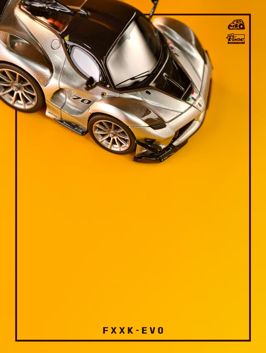 [Preorder] ERAQ X KR 1:64 fxxk evo Silver #70 Corey Studio