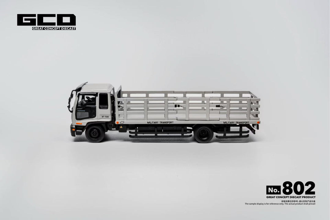 [Preorder] GCD 1:64 Forward dropside medium Duty Truck (2 Versions) KS-106-801/ KS-106-802