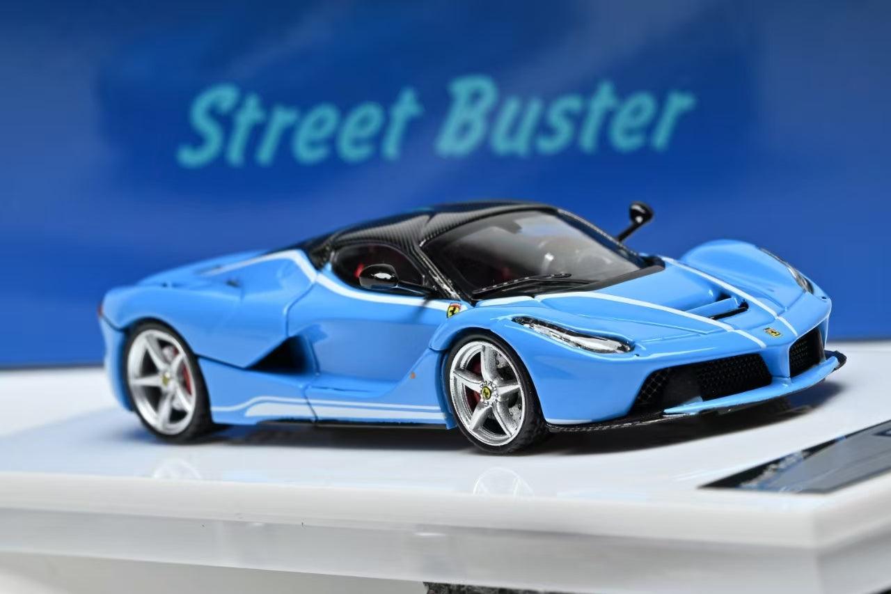 Ferrari LaFerrari ミニカー 1/64 アイスブルー Amazon | 1/64 DMH ラフェラーリ Laferrari 水色 | ミニカー・ダイ