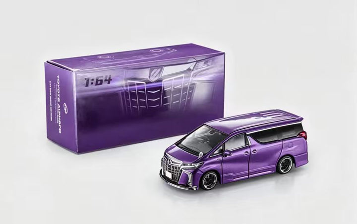 [Preorder] Model Model 1:64 Toyota Alphard Andrea Metallic Purple MM64-Alphard-003