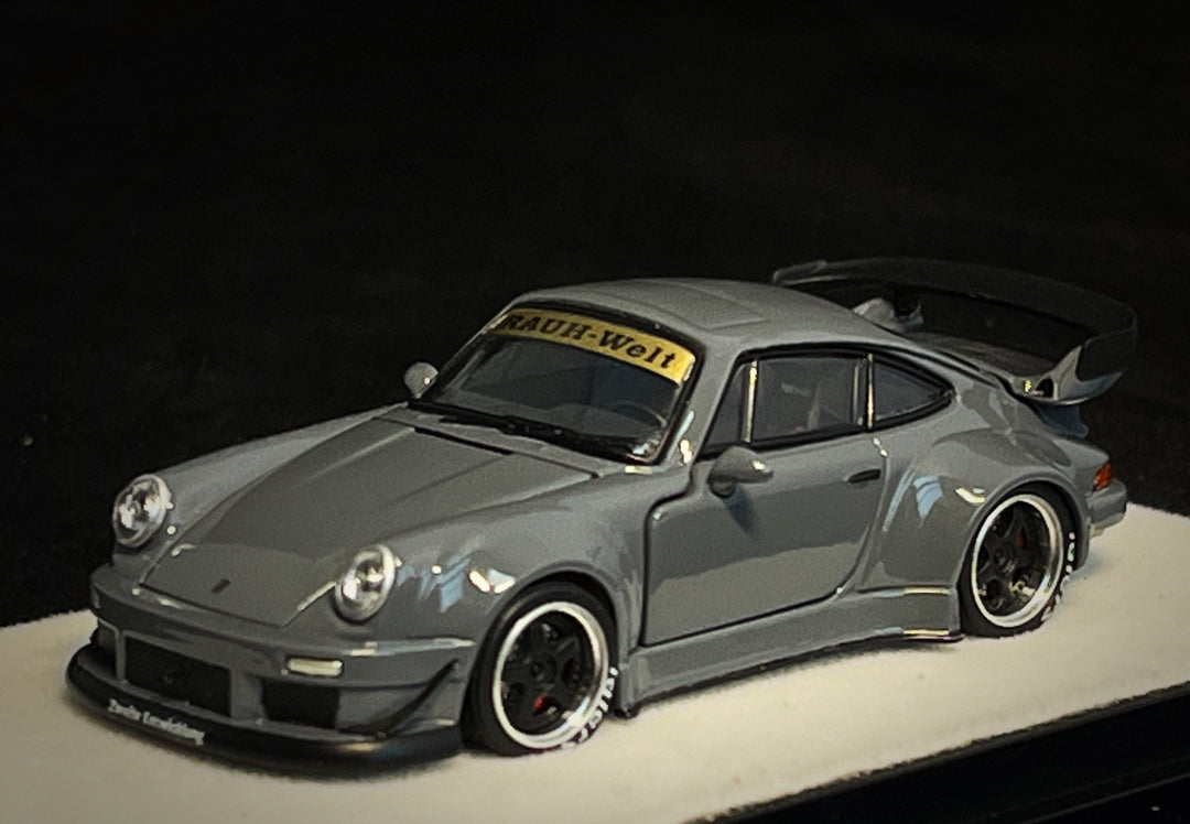 [Preorder] PGM 1:64 Porsche RWB 930 Cement Grey (2 Versions)