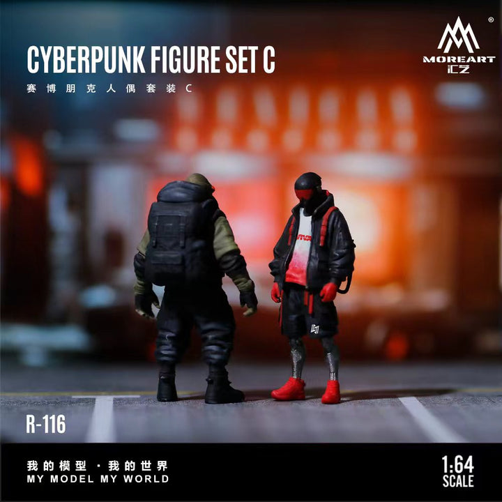 [Preorder] MoreArt 1:64 CYBERPUNK FIGURE SET C MO223116