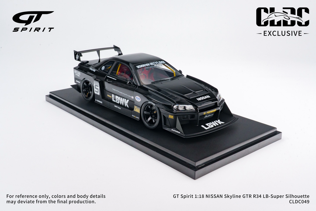 Preorder] GT Spirit 1:18 NISSAN Skyline GTR R34 LB-Super