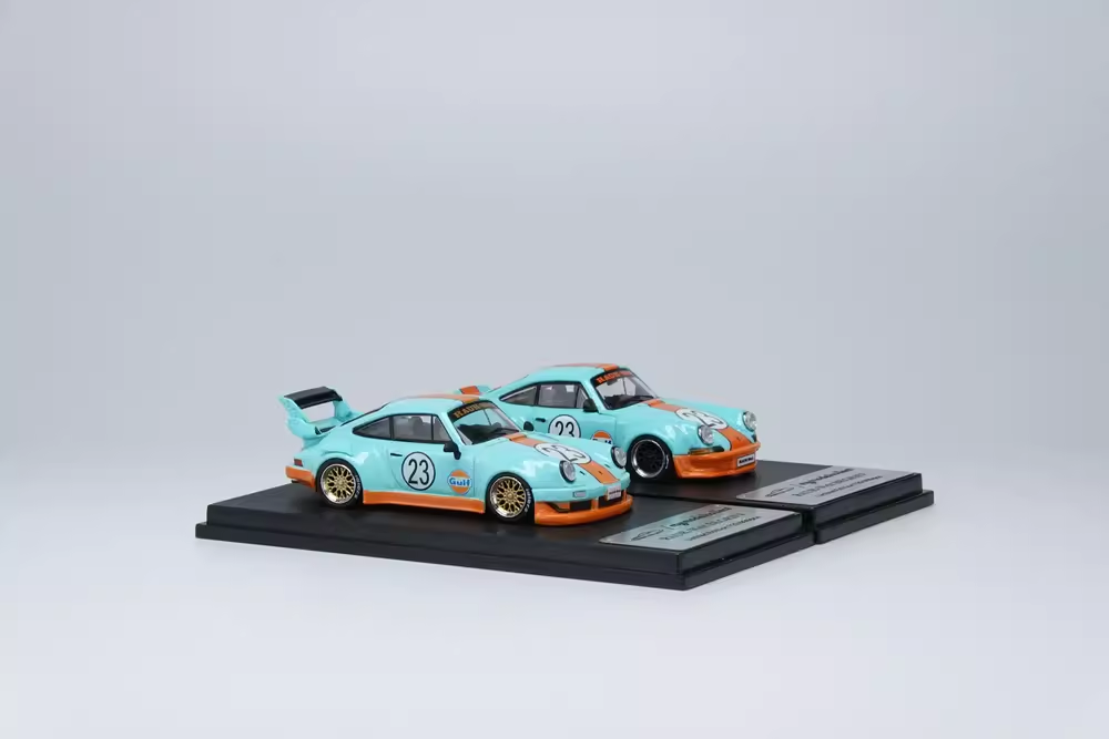 [Preorder] Model Collect 1:64 Porsche Rauh-Welt RWB930 Ducktail - Gulf (2 Versions)