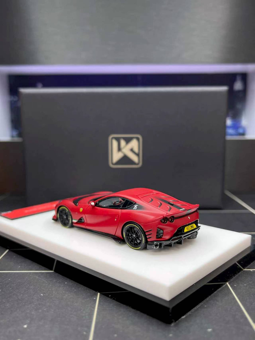 [Preorder] DMY 1:64 Ferrari 812C Thousand-Mile Track Series Matte Red