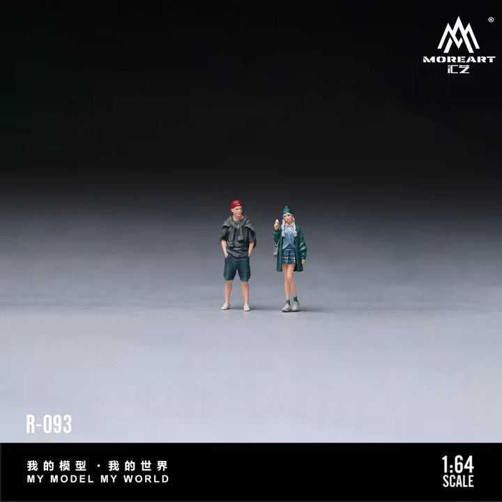 [Preorder] MoreArt 1:64 ICE CREAM SWEET GIRL COOL GUY COUPLE FIGURE SET MO223093