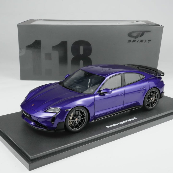 GT Spirit 1:18 PORSCHE TAYCAN TURBO GT PURPLE SKY METALLIC 2023 GT520