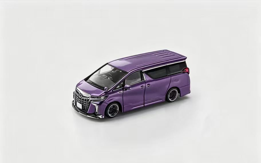 [Preorder] Model Model 1:64 Toyota Alphard Andrea Metallic Purple MM64-Alphard-003