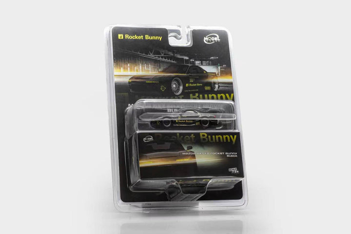 [Preorder] ModelModel 1:64 Mazda RX-7 FD Rocket Bunny Black MM64-RX7FDR-001