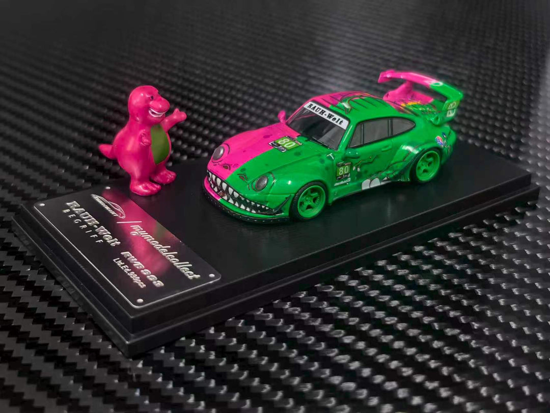 [Preorder] Model Collect 1:64 Porsche RWB993 High Wing Dragon Livery with Small Dragon MC640023M