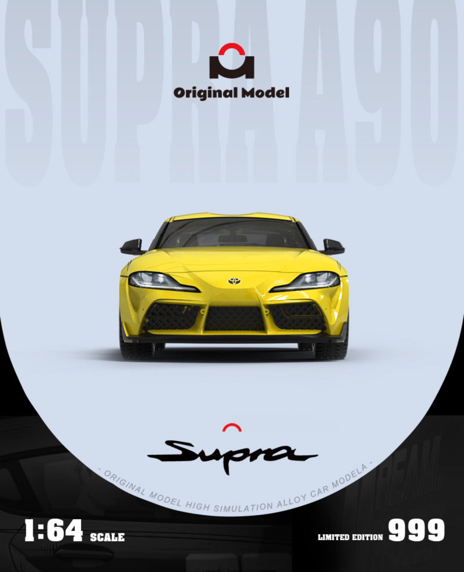 Original Model 1:64 Toyota supraA90 Initial D MT GHOST OM647408