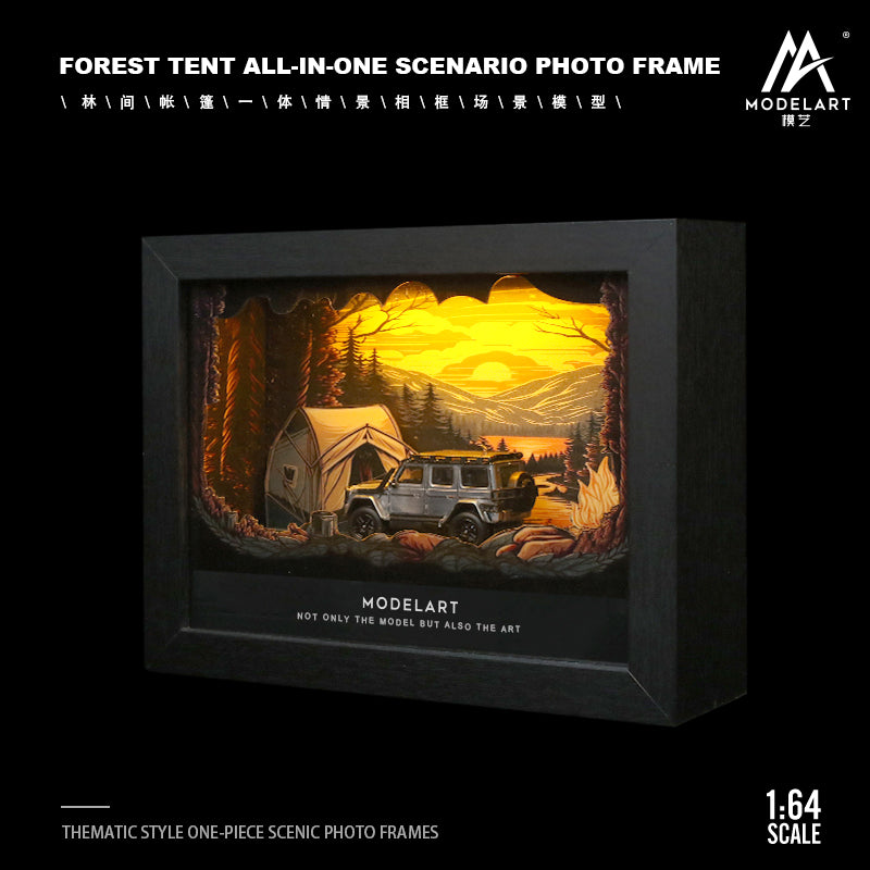 [Preorder] ModelArt 1:64 Forest Tent All in one Scenario Photo Frame