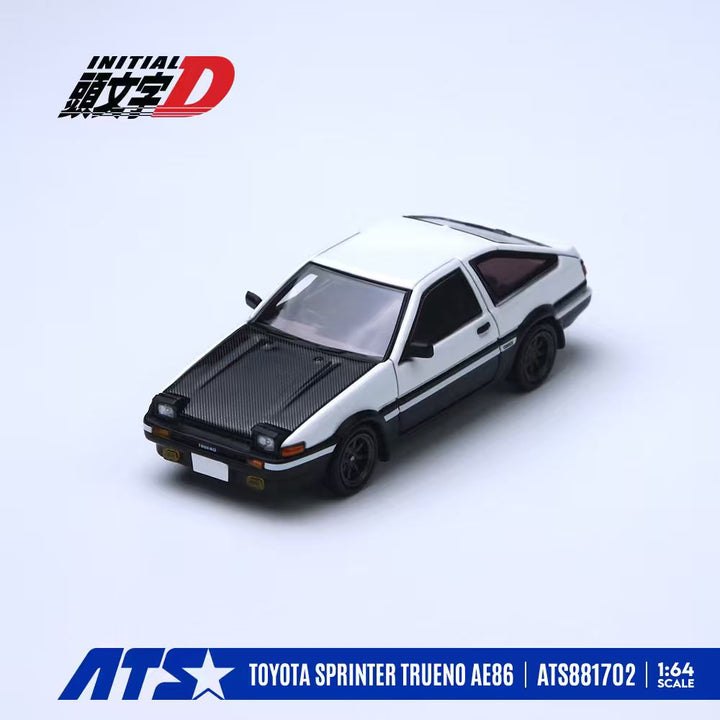 [Preorder] ATS Model 1:64 Toyota AE86 Initial D (2 Verison) ATS881701/ATS881702