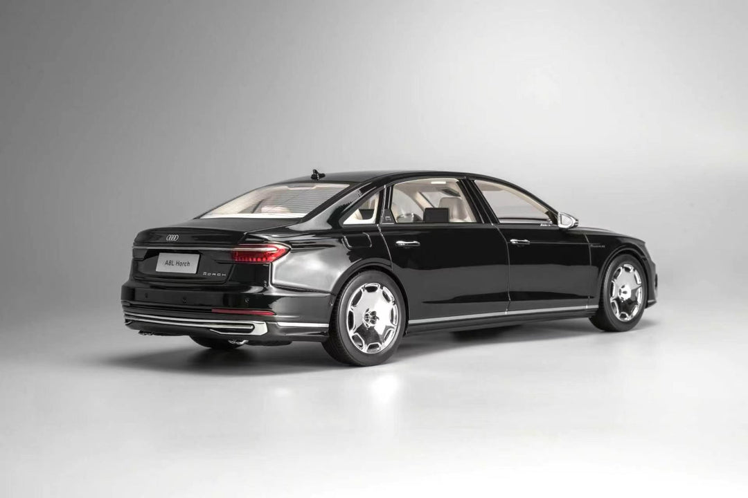 [Preorder] MOTORHELIX 1:18 Audi A8 L Horch Legendary Black MH036LBM