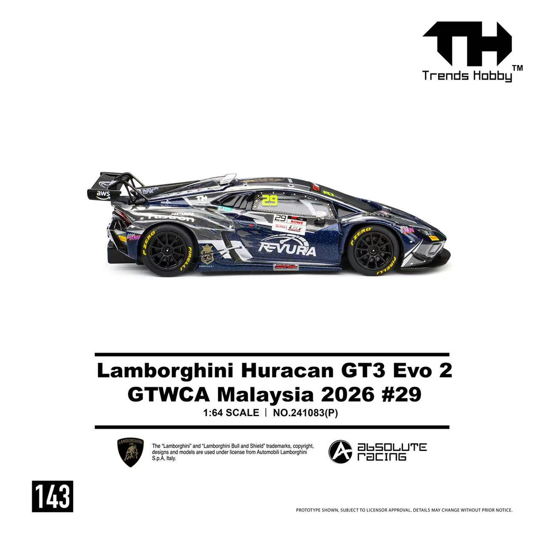[Preorder] Trends Hobby 1:64 Lamborghini Huracan GT3 EVO2 - GTWCA 2026 29