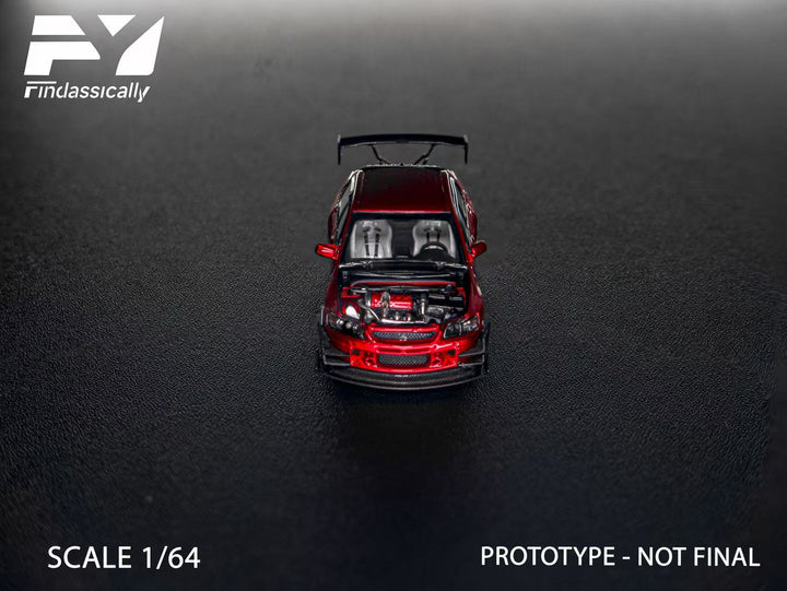 [Preorder] Findclassically 1:64 Mitsubishi 9th Generation Modified - Red (6 Versions)