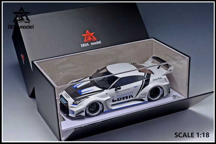 [Preorder] BBA model 1:18 Nissan GTR 35GT-RR LBWK (5 Colours)