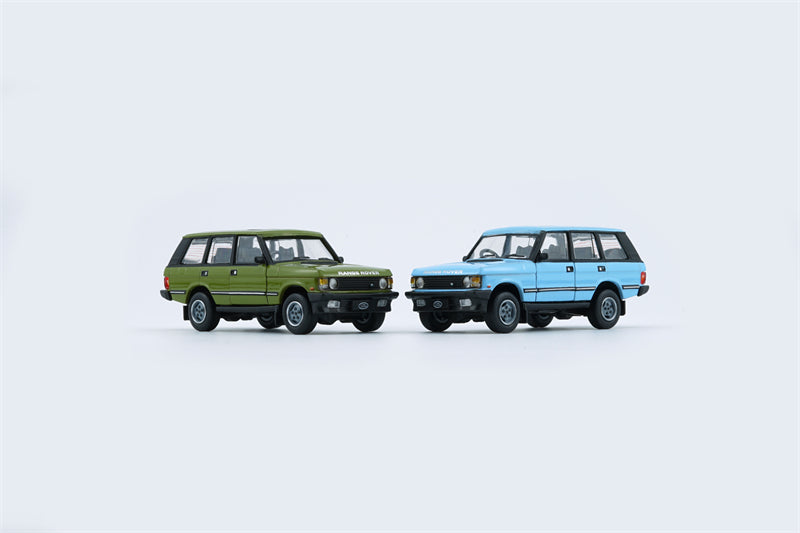 BM Creations 1:64 Land Rover 1992 Range Rover Classic LSE - Tuscan Blue