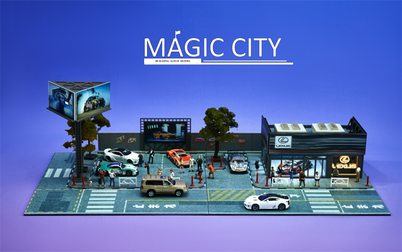 Magic City 1:64 Diorama Lexus Showroom 110064