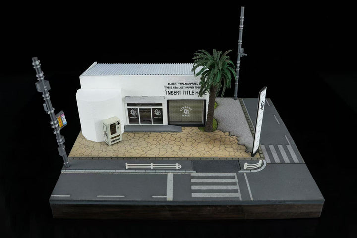 [Preorder] Motorhelix 1:64 Liberty Walk Nagoya HQStore Diorama No. 1 M90603