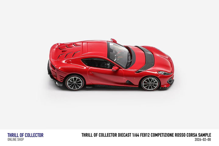 TOC 1:64 Ferrari 812C 3.0 (4 Colours)