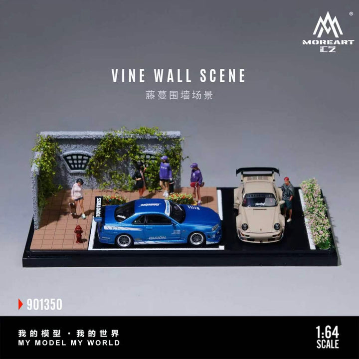 [Preorder] MoreArt 1:64 VINE WALL SCENE MO901350