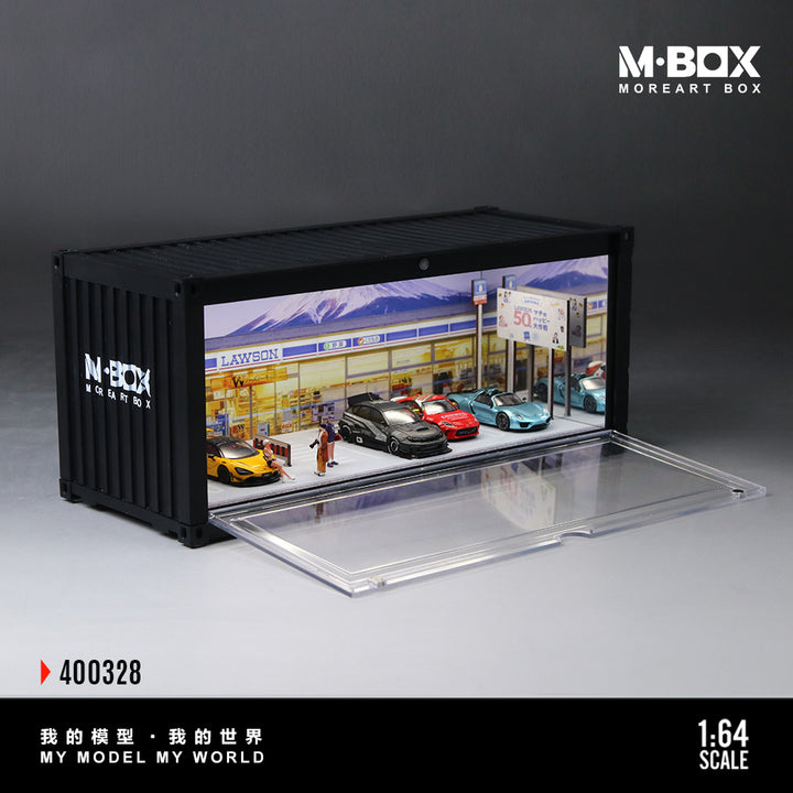 [Preorder] MBOX 1:64 CONTAINER MODEL STORAGE SCENE (2 Versions) MB400328/MB400329