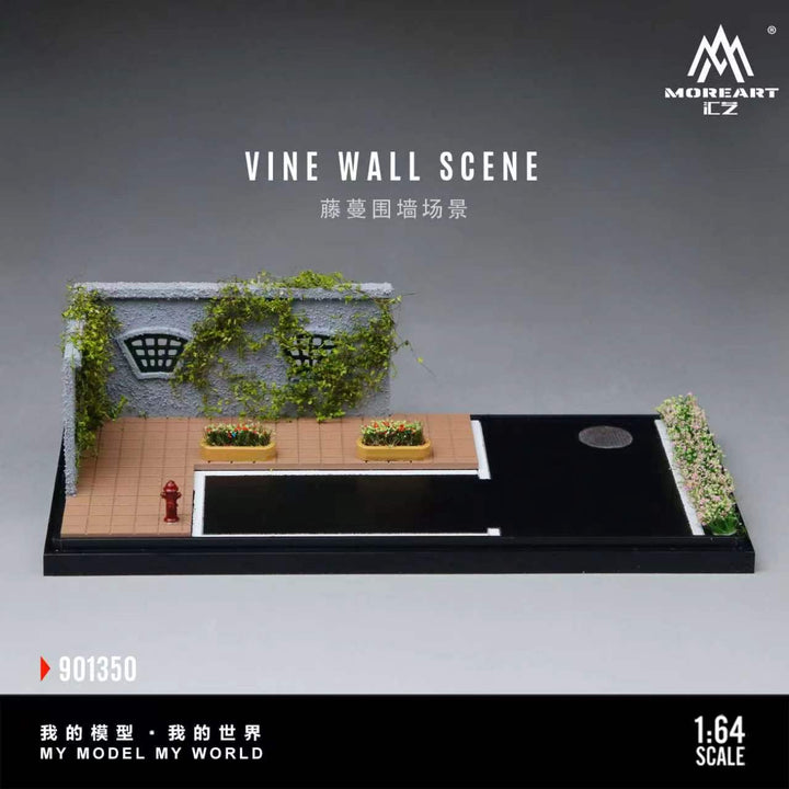 [Preorder] MoreArt 1:64 VINE WALL SCENE MO901350