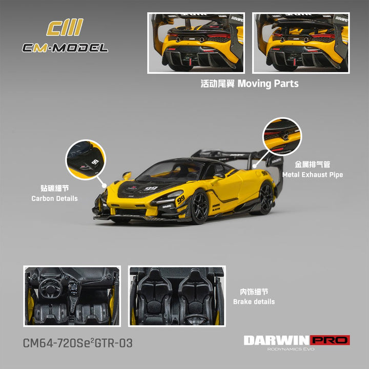 [Preorder] CM Model 1:64 DarwinPRO 720SE²GTR Pearle 