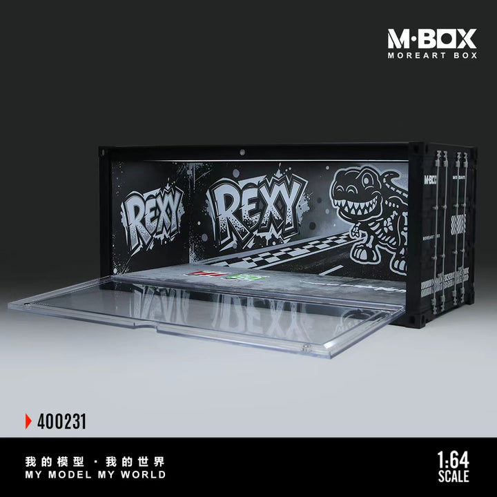 [Preorder] MBOX 1:64 Dinosaur Painted Container Scene MB400229/ MB400230/ MB400231