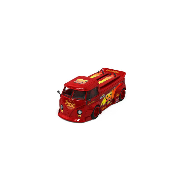 [Preorder] Cool Car 1:64 Volkswagen T1 Lightning McQueen Livery CC643923