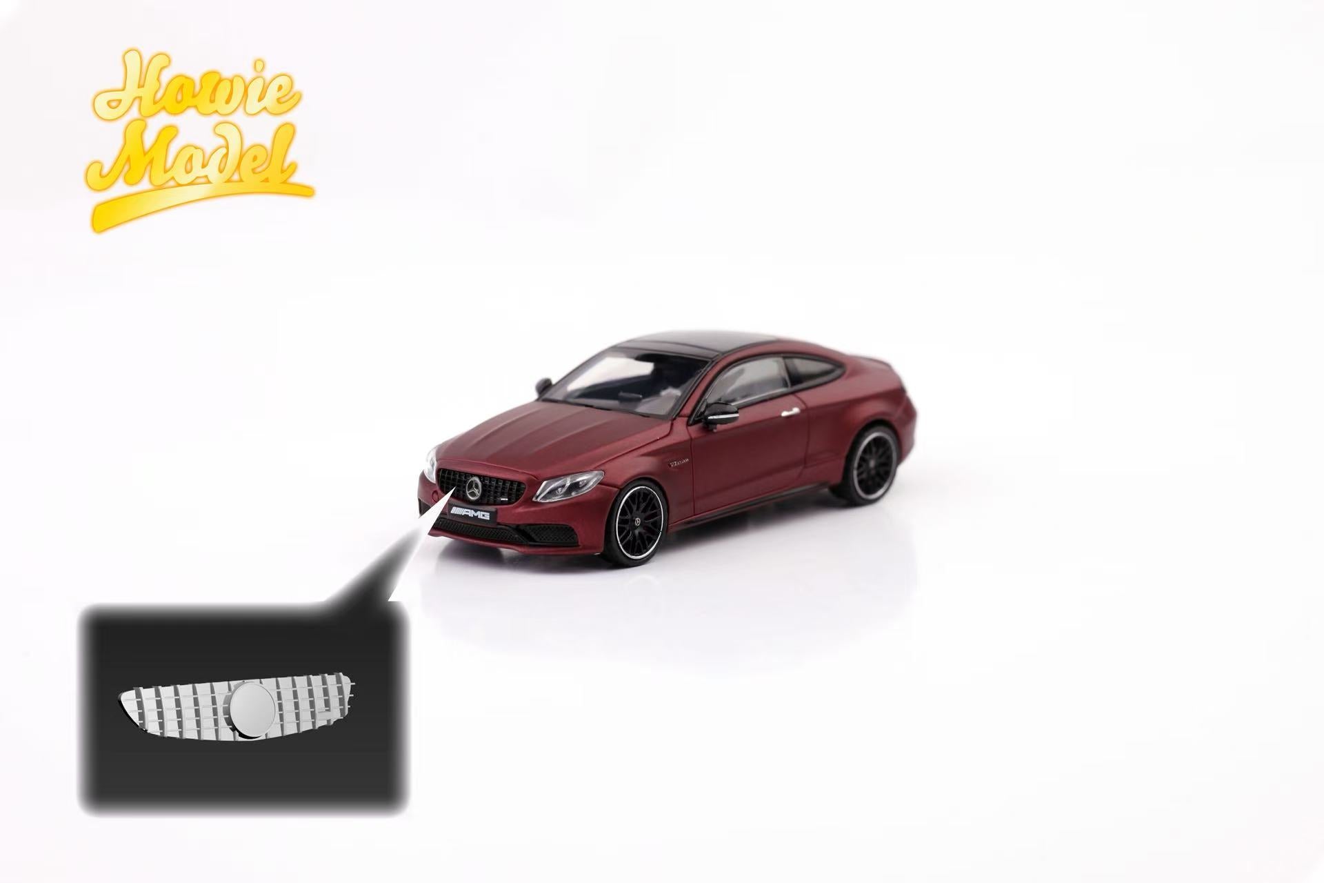 Howie Model 1:64 Mercedes-Benz AMG C63s coupe (3 Colours