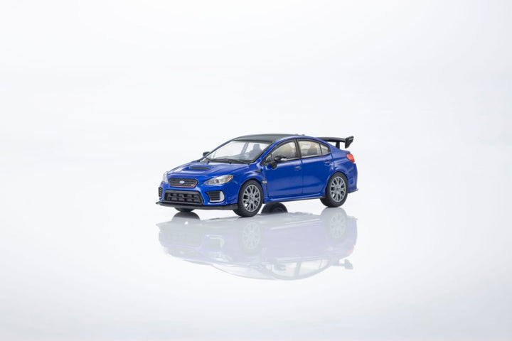 [Preorder] Kyosho 1:64 SUBARU WRX STI  MINI CAR & BOOK - Blue