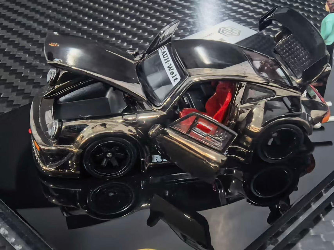 [Preorder] FG 1:64 RWB 930 Chrome Gunmetal Liver + Doll HG6426101