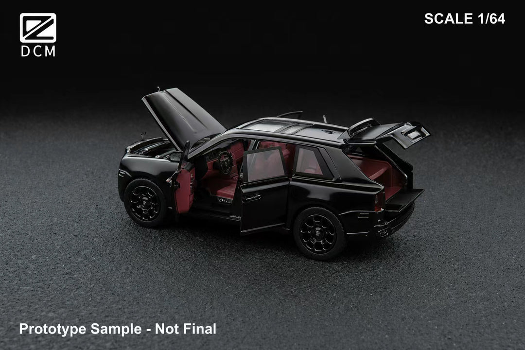 [Preorder] DCM 1:64 Rolls Royce Cullinan Black Warrior