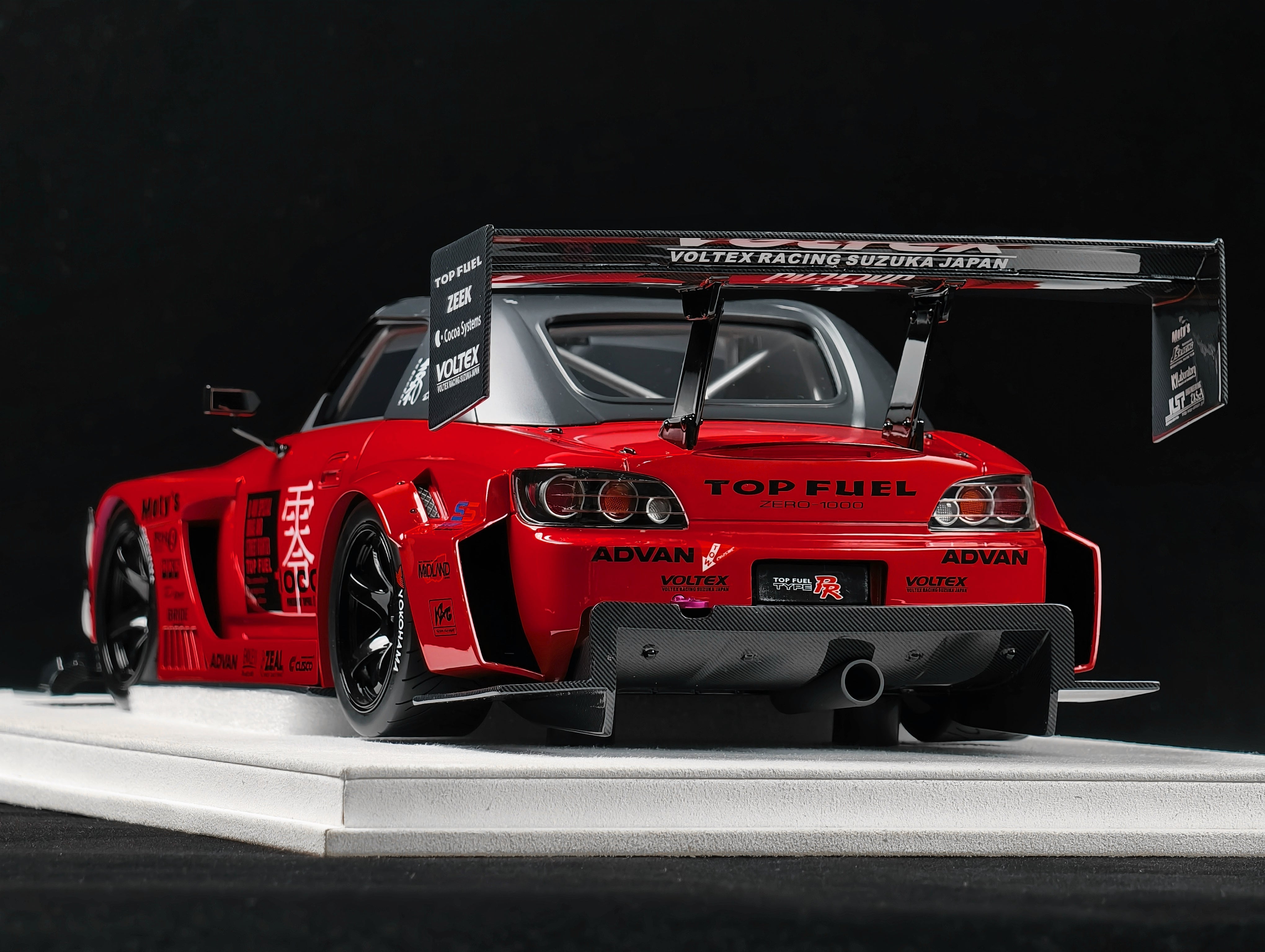 Preorder] MCM 1:12 HONDA TOP FUEL S2000RR (2 Colours) – Horizon