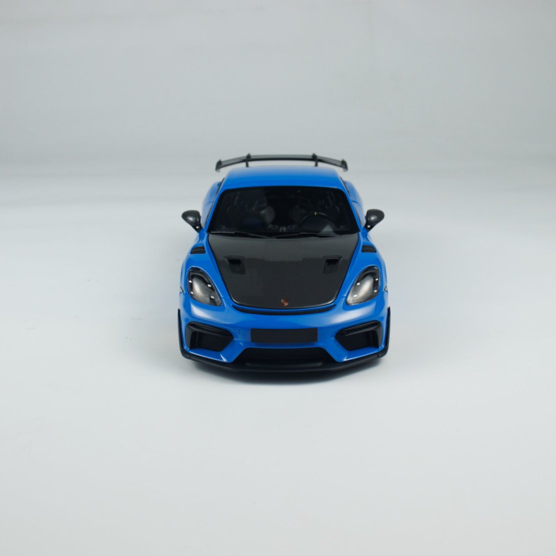 MINICHAMPS ミニチャンプス 718 GT4マイアミブルー Minichamps 1:43 Porsche 718 Cayman GT4 RS (982) in Gentian Blue
