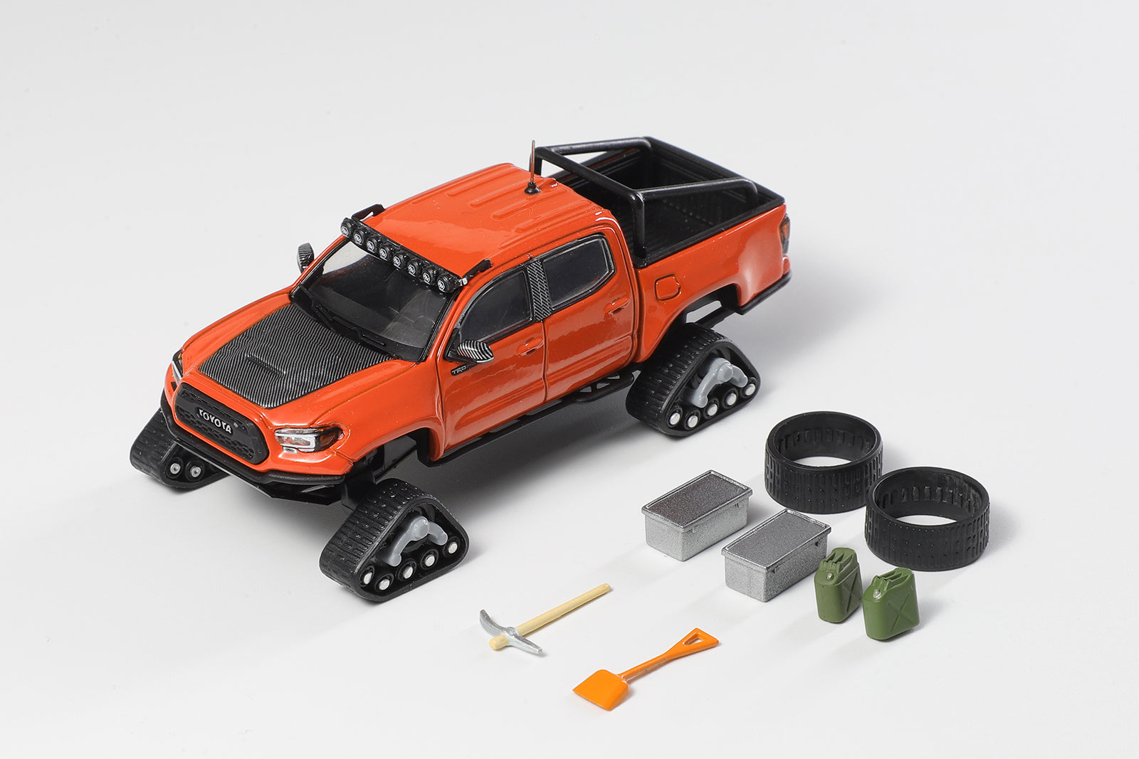 ミニカー G.C.D 1/64 Toyota Tacoma Tacozilla 1/64 GCD Toyota Tacoma Tacozilla LTD Diecast Car Model