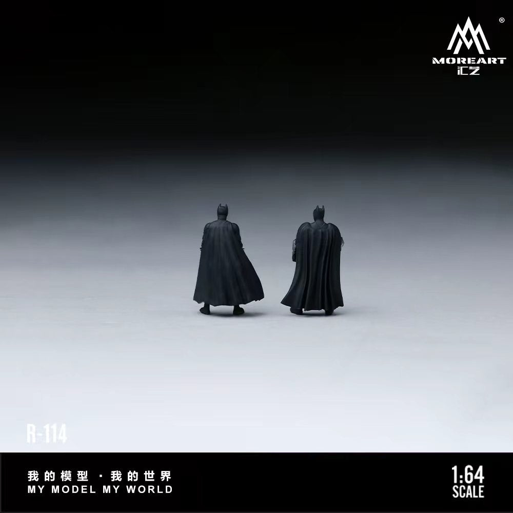 [Preorder] MoreArt 1:64 BATMAN THE DARK KNIGHT ACTION FIGURE SET MO223114