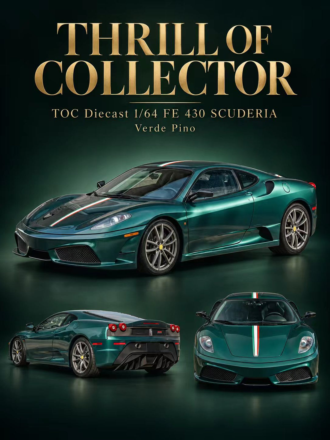 [Preorder] TOC 1:64 FE430 Scuderia &amp; FE458 Speciale (11 Versions)